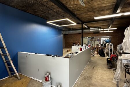 Painting and ceilings completed