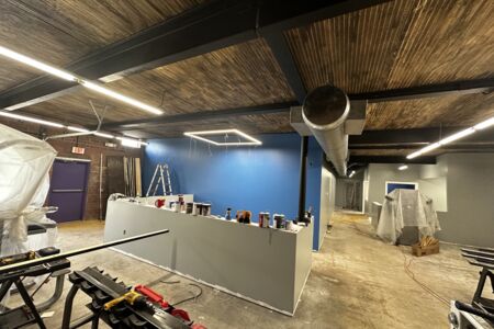 Painting and ceilings completed