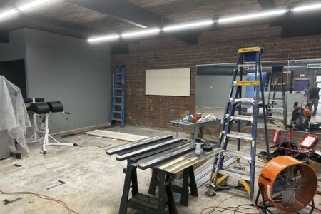 Painting and ceilings completed